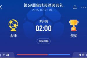 登贝莱or亚马尔？科贝电台：小罗将作为颁奖嘉宾颁发金球奖