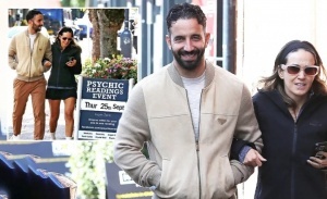 心情太美😁阿莫林被拍到携妻子一同外出，面对镜头笑容灿烂📸