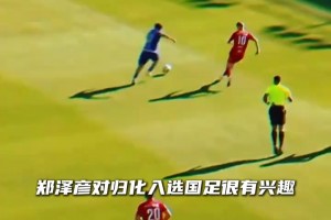 可归化！23岁华裔郑泽彦身价升至120万欧，仅次于塞鸟王钰栋