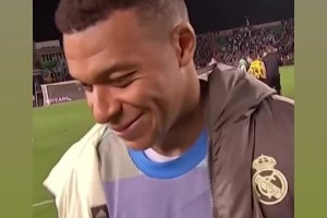 😎对自己表现很满意！姆巴佩社媒晒自己vs凯拉特集锦