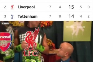 热刺：这谁TM做的？国外网友恶搞英超前三名😂